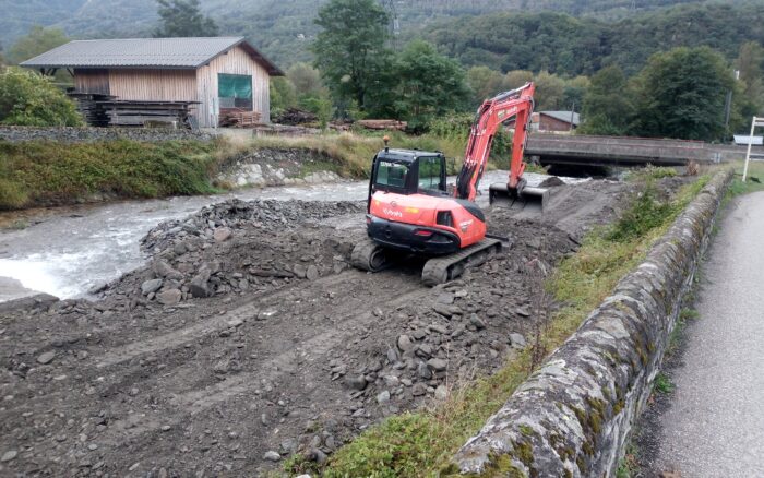 GEMAPI - TRAVAUX POST CRUE : curage du torrent du Bénétant à la Bathie