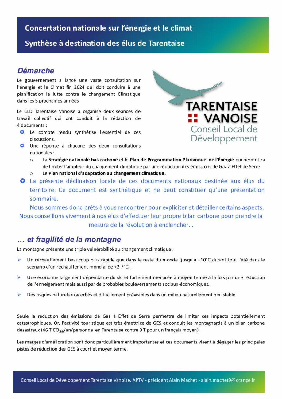 Conseil Local de Développement